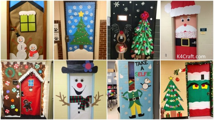 Door christmas snoopy classroom charlie brown decorations woodstock decoration little love office saved winter contest decorating