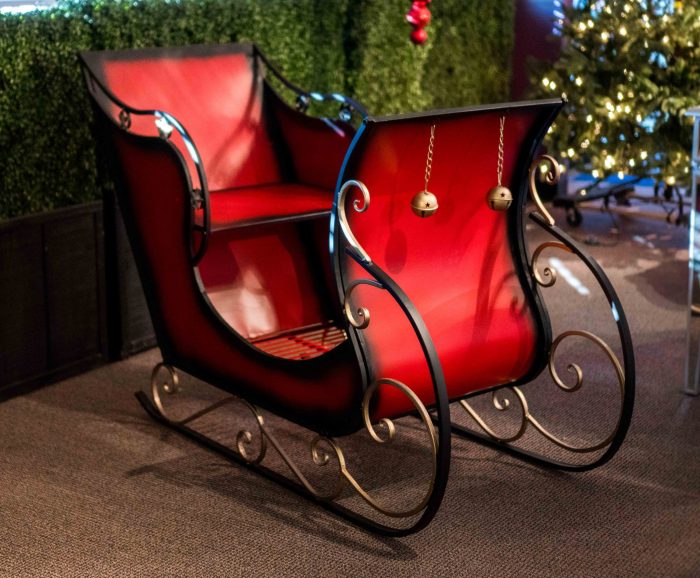 Christmas sleigh decoration ideas